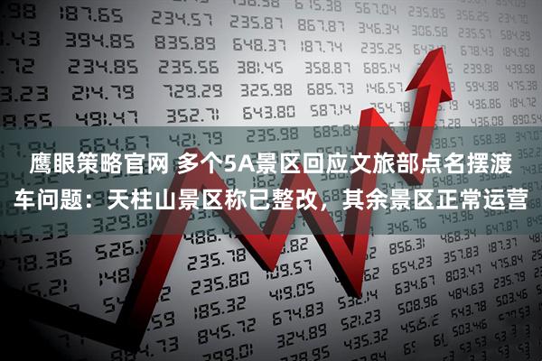 鹰眼策略官网 多个5A景区回应文旅部点名摆渡车问题：天柱山景区称已整改，其余景区正常运营
