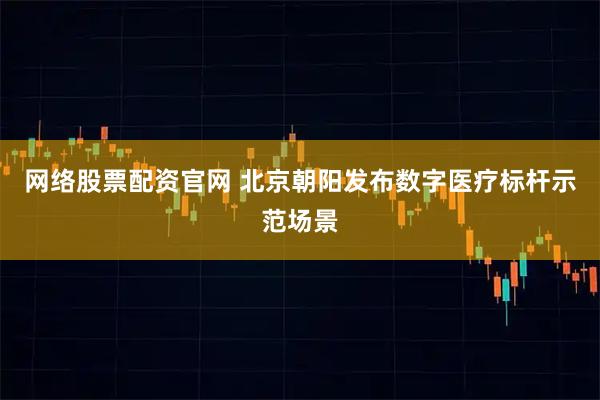 网络股票配资官网 北京朝阳发布数字医疗标杆示范场景